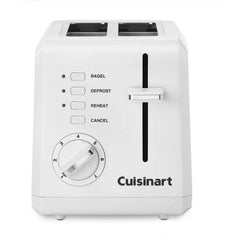 2 Slice Compact Plastic Toaster