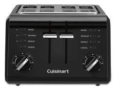 4 Slice Compact Plastic Toaster