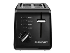 2 Slice Compact Plastic Toaster