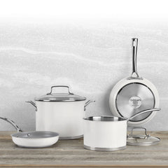 11 Piece Matte White Set
