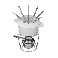 Chef’s Classic™ Enameled Cast Iron 13-Piece Fondue Set