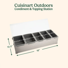 Condiment & Topping Station