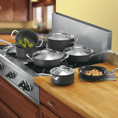 GreenGourmet Hard Anodized 12 Piece Set
