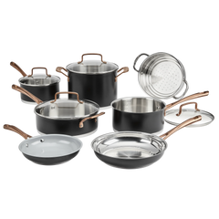 11pc Matte Black Elegance Set