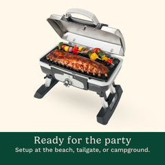 Petite Gourmet Portable Tabletop Gas Grill