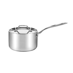 Custom-Clad 5-Ply 3 Qt. Saucepan with Cover