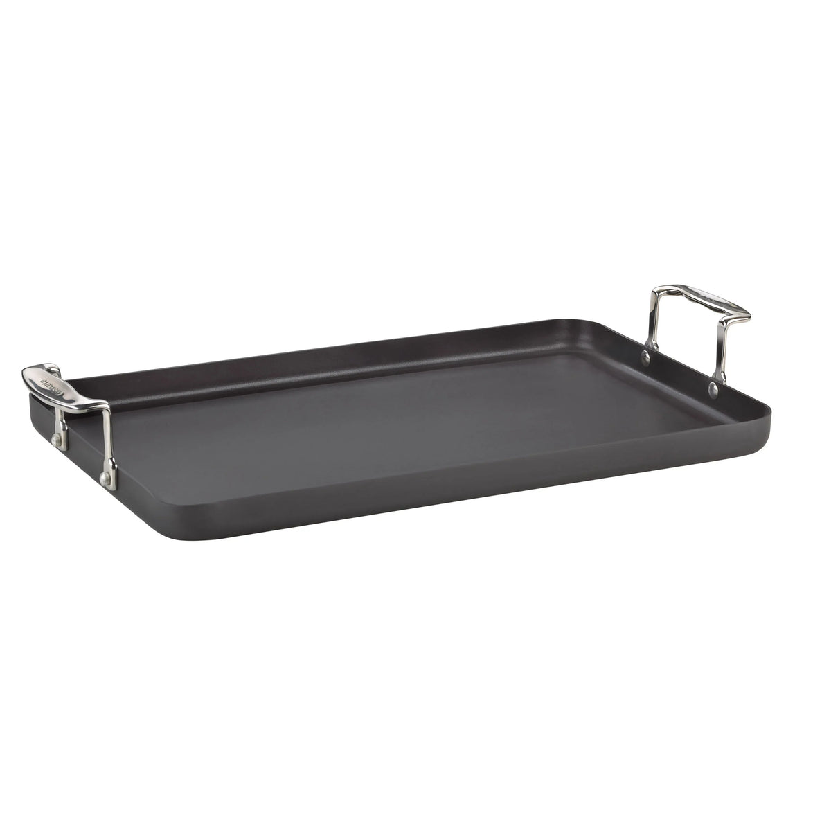 Chef's Classic™ Nonstick Hard Anodized 13" x 20" Double Burner Griddle