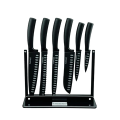 Nonstick Edge 7 Piece Knife Block Set