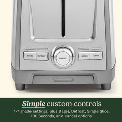 Cuisinart 2-Slice XL Slot Stainless Steel Toaster