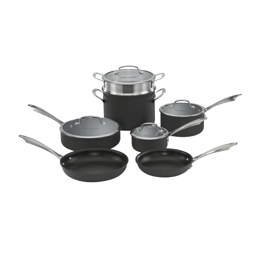 Dishwasher Safe Anodized Cookware 11 Piece Set