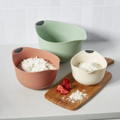 Set of 3 Mixing Bowls – Desert Matte