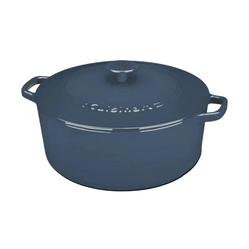 Chef’s Classic™ Enameled Cast Iron Cookware 7 Qt. Round Covered Casserole