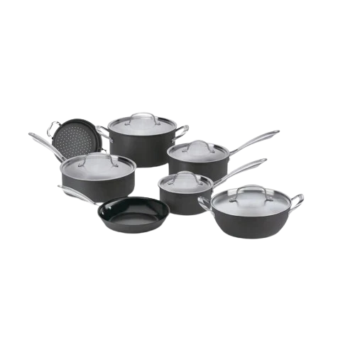 GreenGourmet Hard Anodized 12 Piece Set