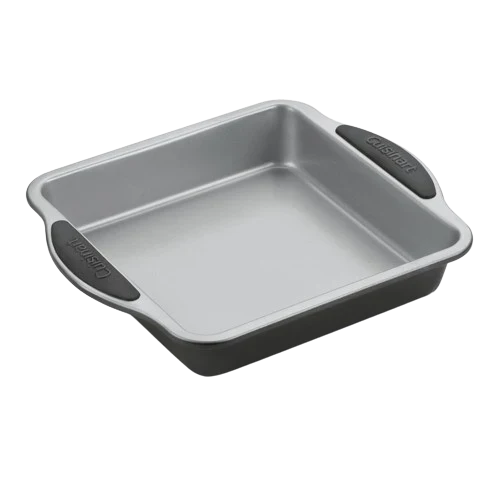 Easy Grip® Silicone Grip Nonstick  9" Square Cake Pan