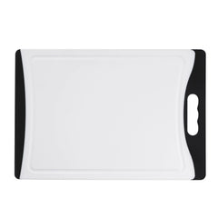 14” White Poly Board with Black